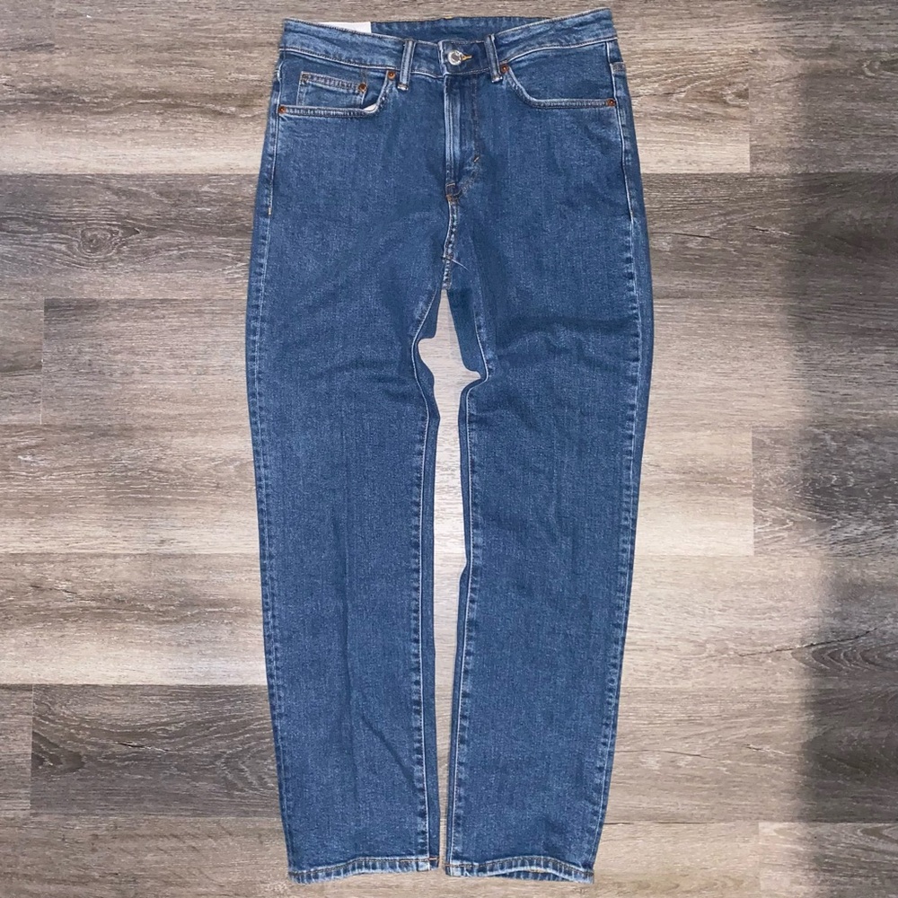 regular fit denim jeans